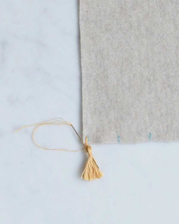 Wool Wrap with Silk Tassels | Purl Soho