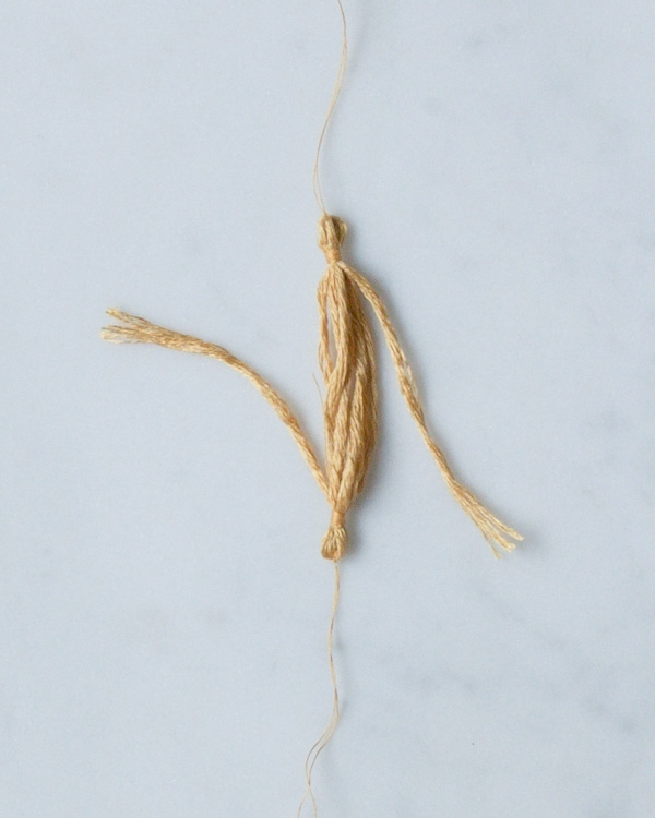 Wool Wrap with Silk Tassels | Purl Soho