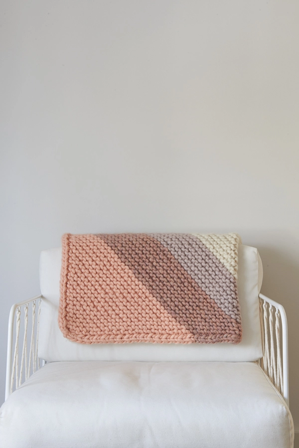 Colorful Corner Blanket | Purl Soho