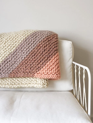 Colorful Corner Blanket | Purl Soho