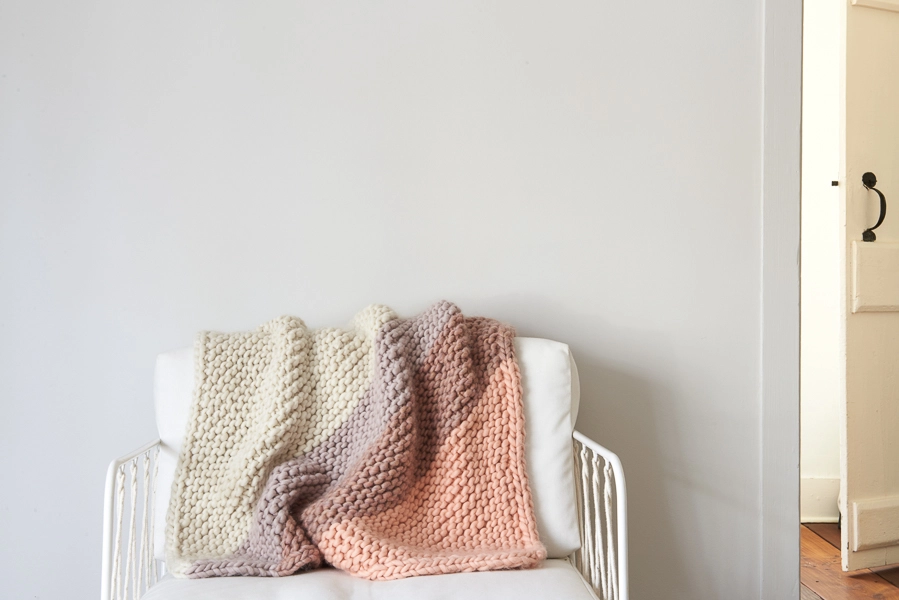 Colorful Corner Blanket | Purl Soho