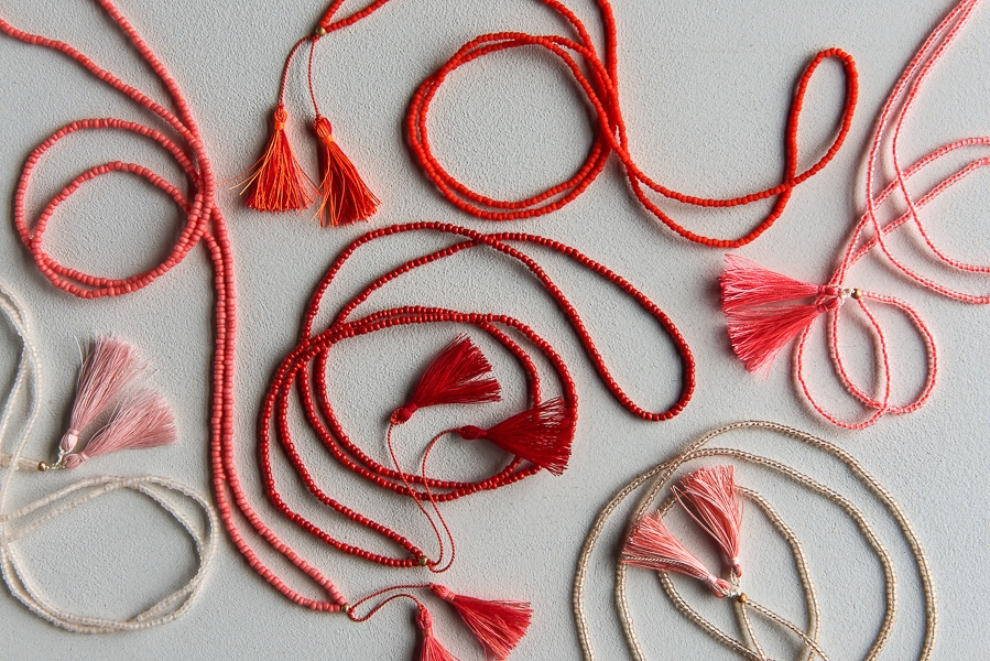 Beads + Tassels Necklaces for Valentine’s Day | Purl Soho