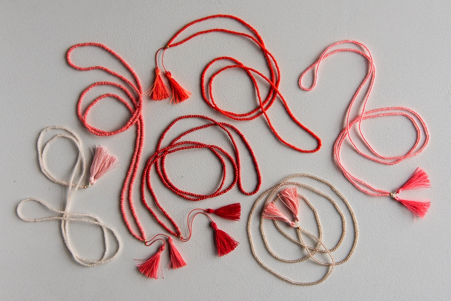 Beads + Tassels Necklaces for Valentine’s Day | Purl Soho