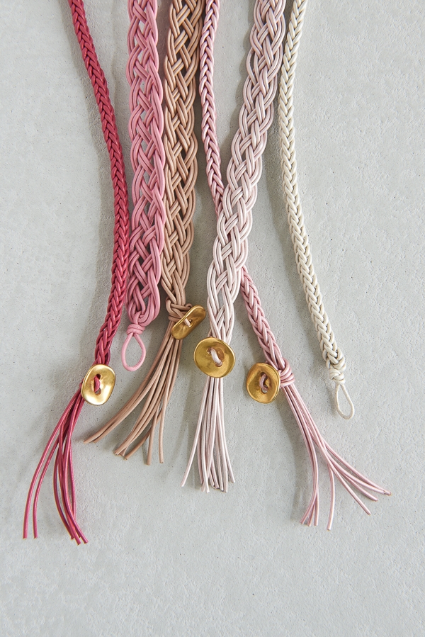 Leather friendship hotsell bracelets diy