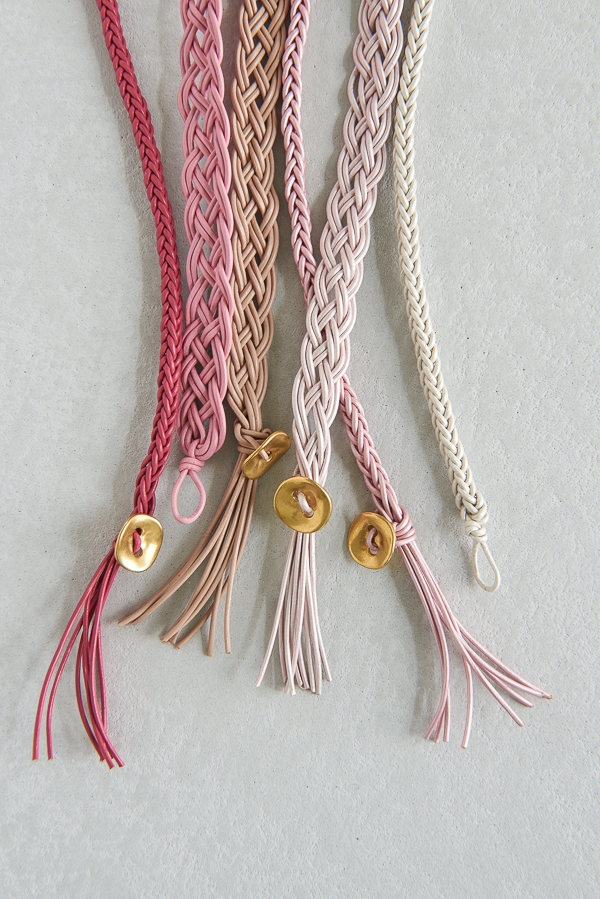 Braided Leather Bracelets for Valentine’s Day | Purl Soho