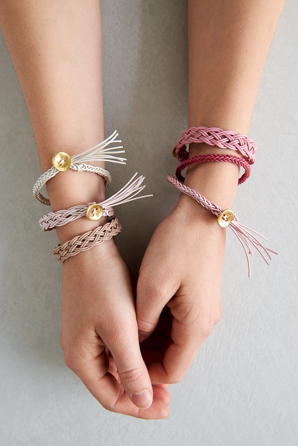 Braided Leather Bracelets for Valentine’s Day | Purl Soho