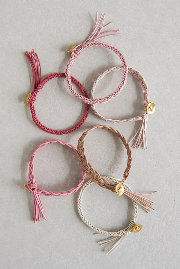 Braided Leather Bracelets for Valentine’s Day | Purl Soho