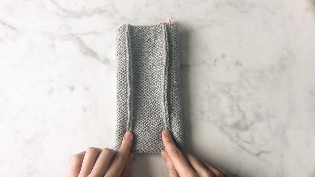 Steek with Knit Facing | Purl Soho