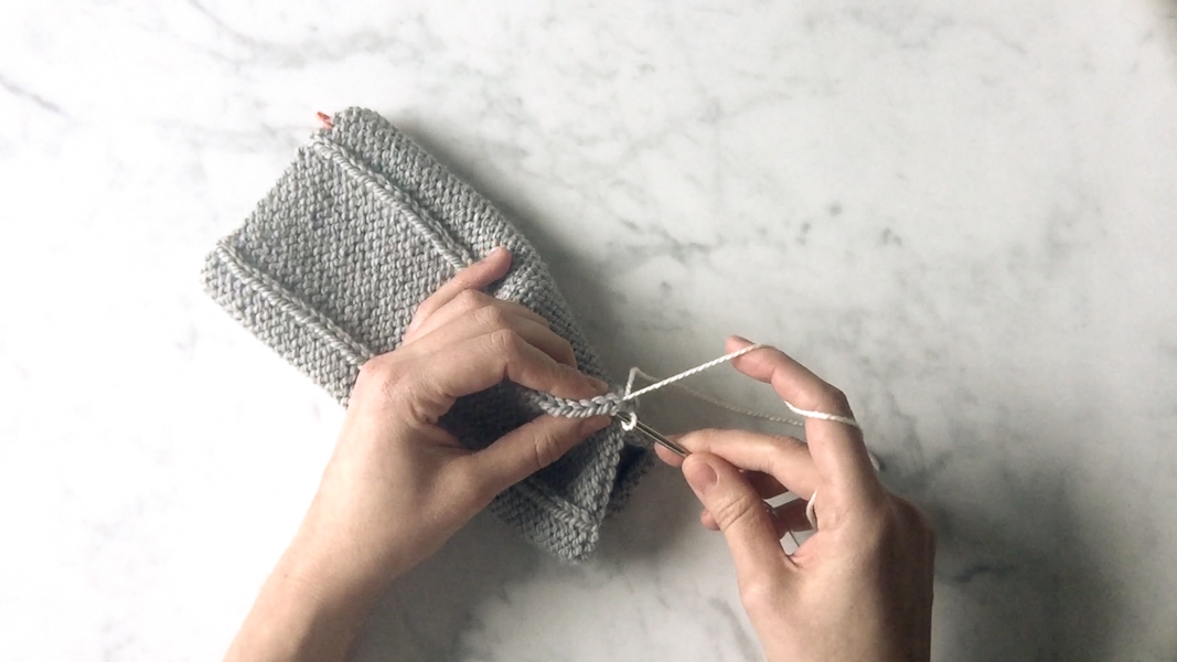 Steek with Knit Facing | Purl Soho