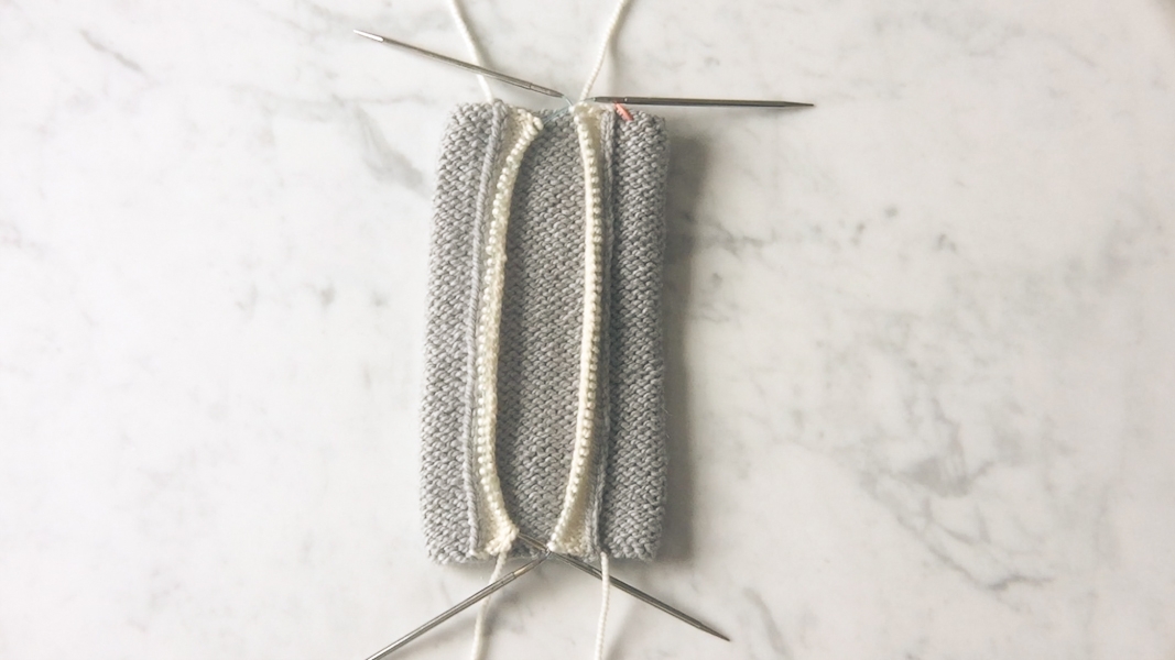 Steek with Knit Facing | Purl Soho