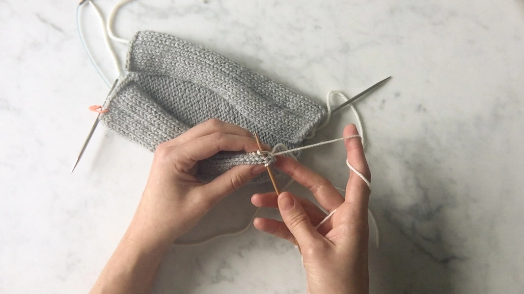 Steek with Knit Facing | Purl Soho