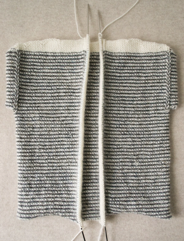 Tiny Stripes Cardigan + Vest | Purl Soho