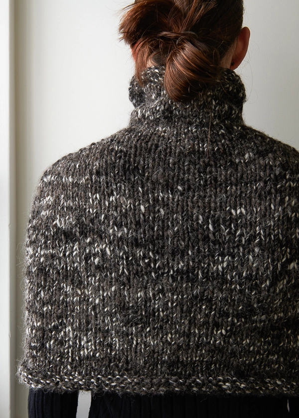 Mountain Capelet in Shepherdess Alpaca | Purl Soho