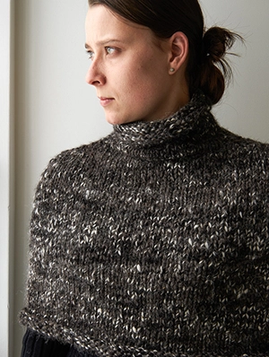 Mountain Capelet in Shepherdess Alpaca | Purl Soho