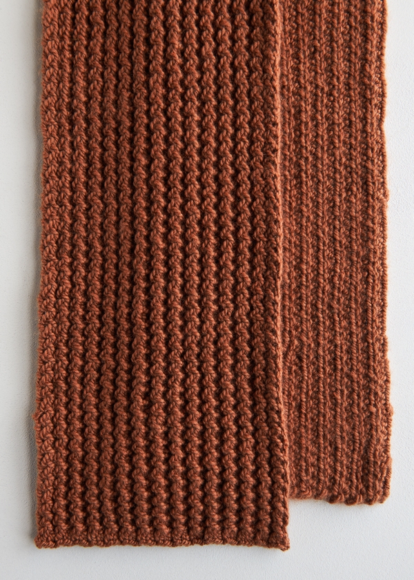 Rick Rack Scarf in Worsted Twist | Purl Soho