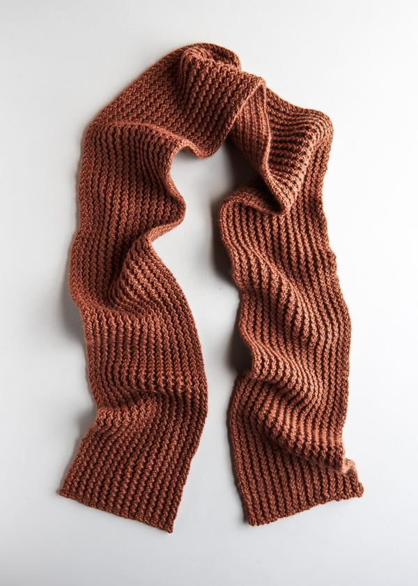 Rick Rack Scarf in Worsted Twist | Purl Soho