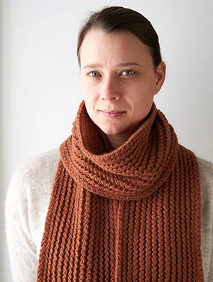 Rick Rack Scarf in Worsted Twist | Purl Soho