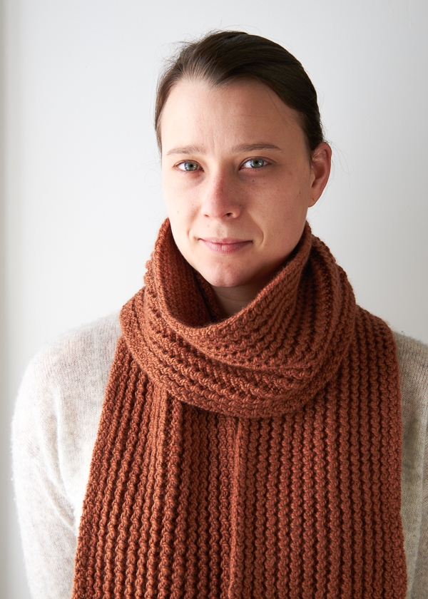 Rick Rack Scarf in Worsted Twist | Purl Soho