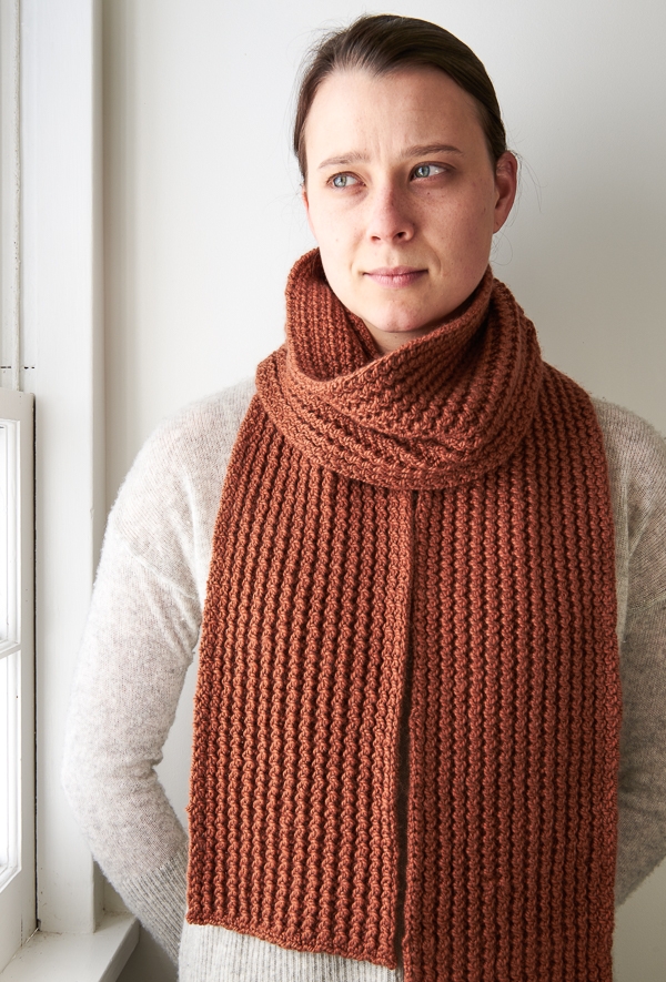 Rick Rack Scarf in Worsted Twist | Purl Soho