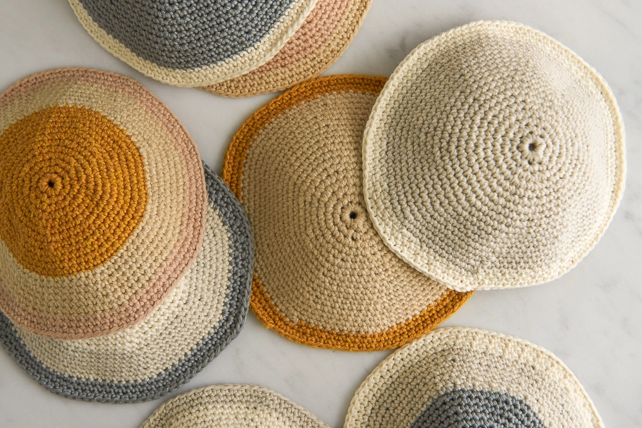 Crocheted Yarmulkes | Purl Soho