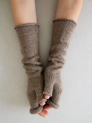 Stockinette Hand Warmers | Purl Soho