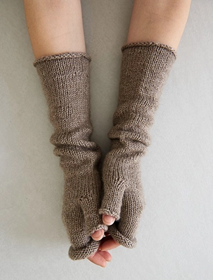 Stockinette Hand Warmers | Purl Soho