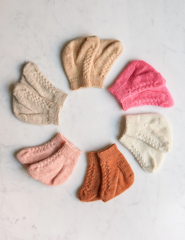 Knit Layette Socks | Purl Soho