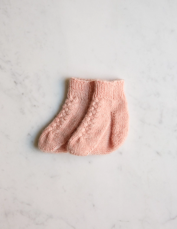 Knit Layette Socks | Purl Soho