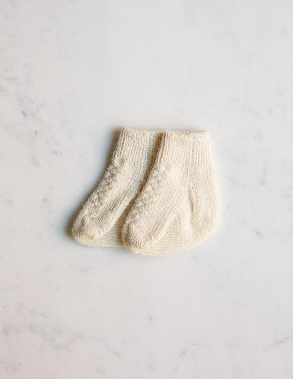 Knit Layette Socks | Purl Soho