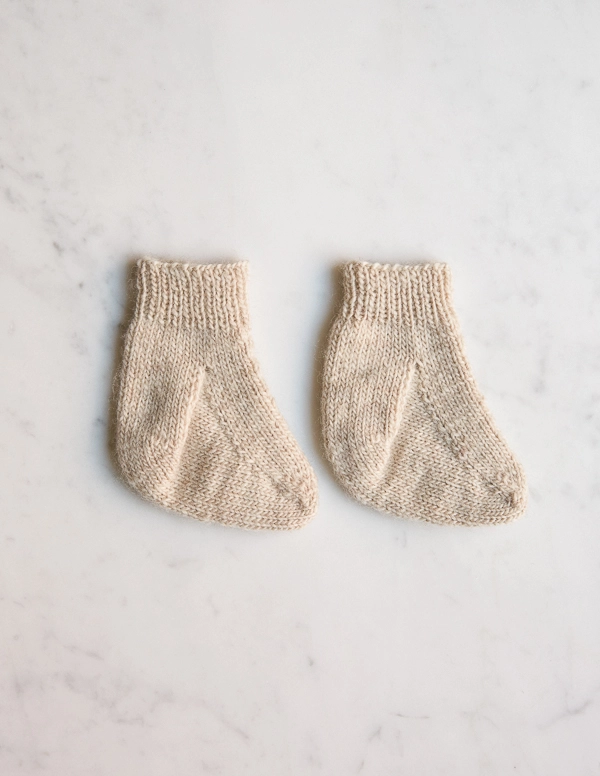 Knit Layette Socks | Purl Soho