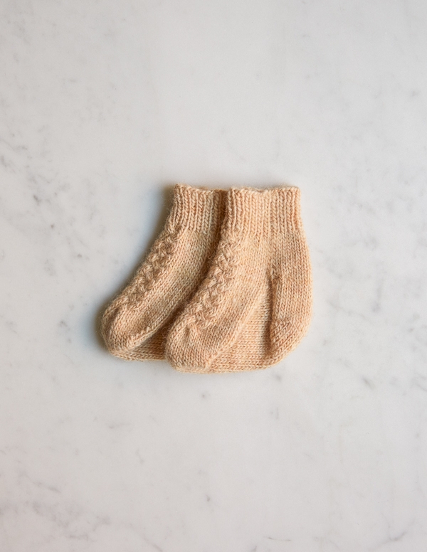 Knit Layette Socks | Purl Soho