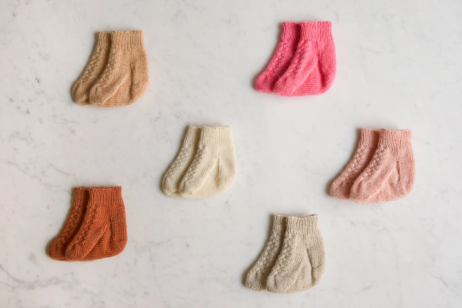 Knit Layette Socks | Purl Soho