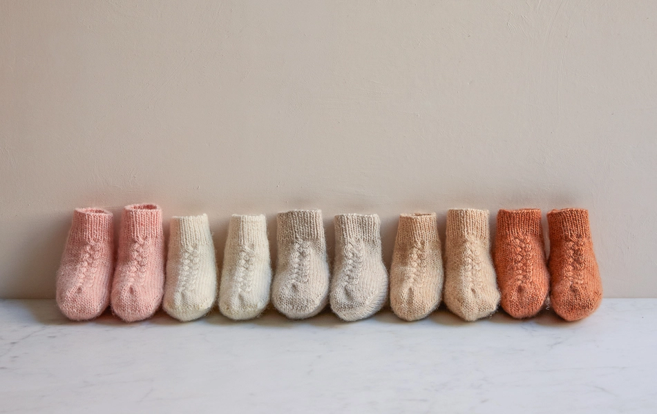 Knit Layette Socks | Purl Soho