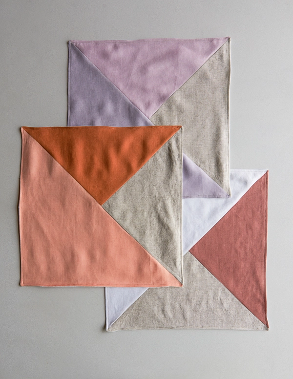 Pieced Napkins in Daily Linen | Purl Soho