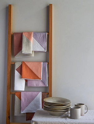 Pieced Napkins in Daily Linen | Purl Soho