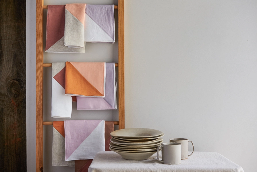 Pieced Napkins in Daily Linen | Purl Soho