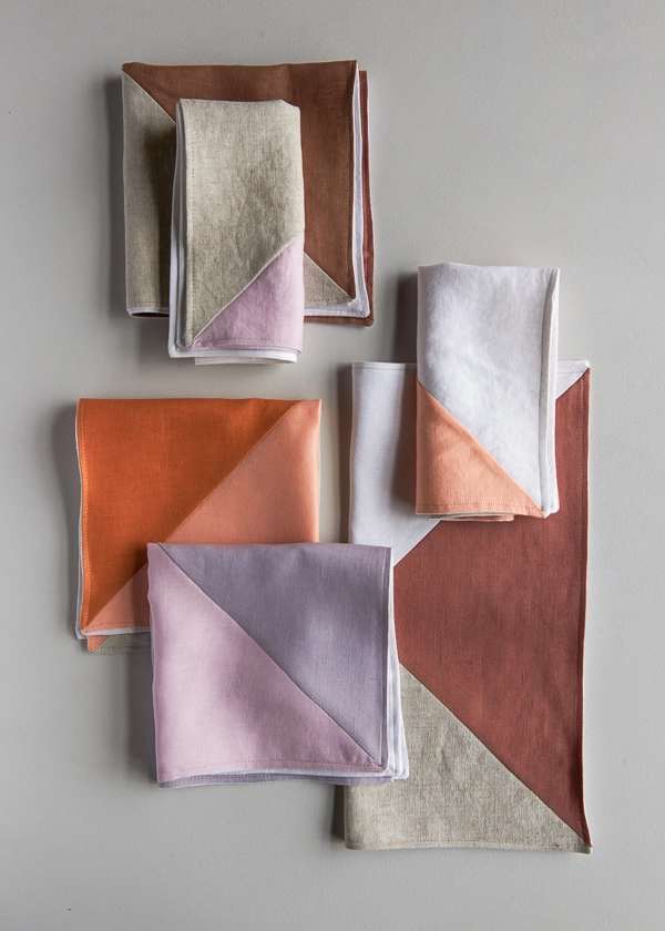 Pieced Napkins in Daily Linen | Purl Soho