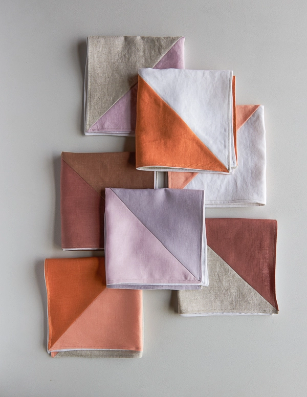 Pieced Napkins in Daily Linen | Purl Soho