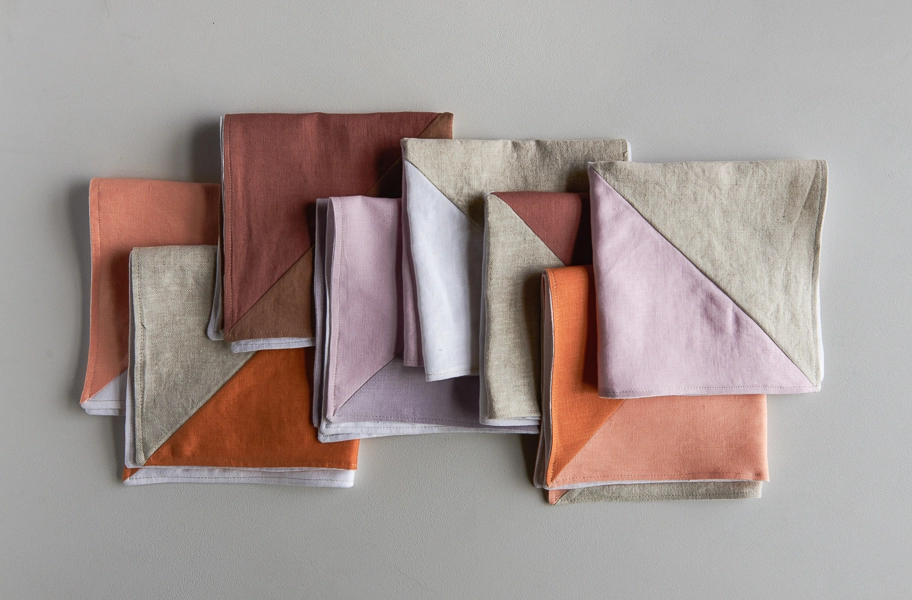 Pieced Napkins in Daily Linen | Purl Soho