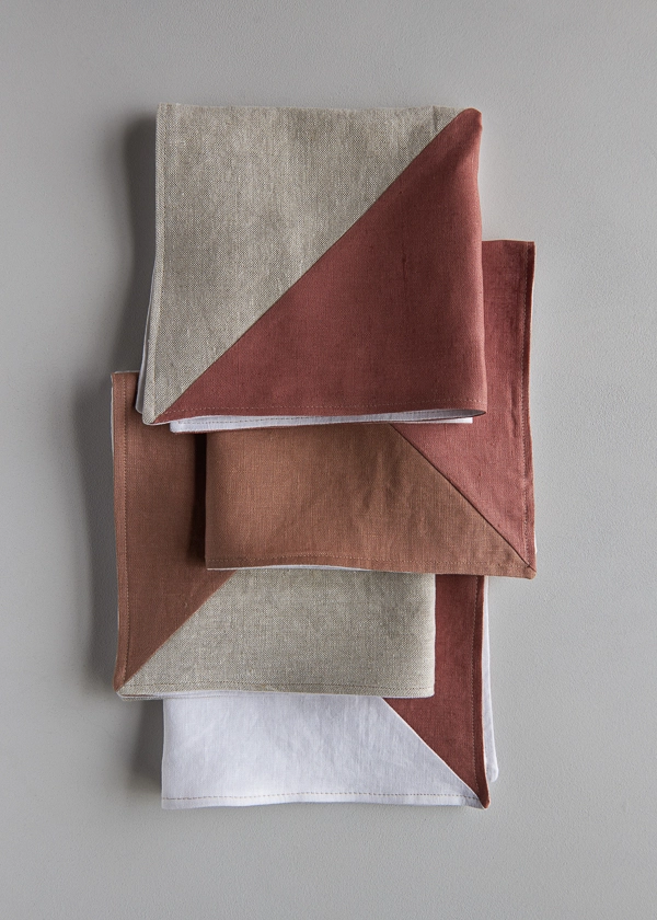 Pieced Napkins in Daily Linen | Purl Soho