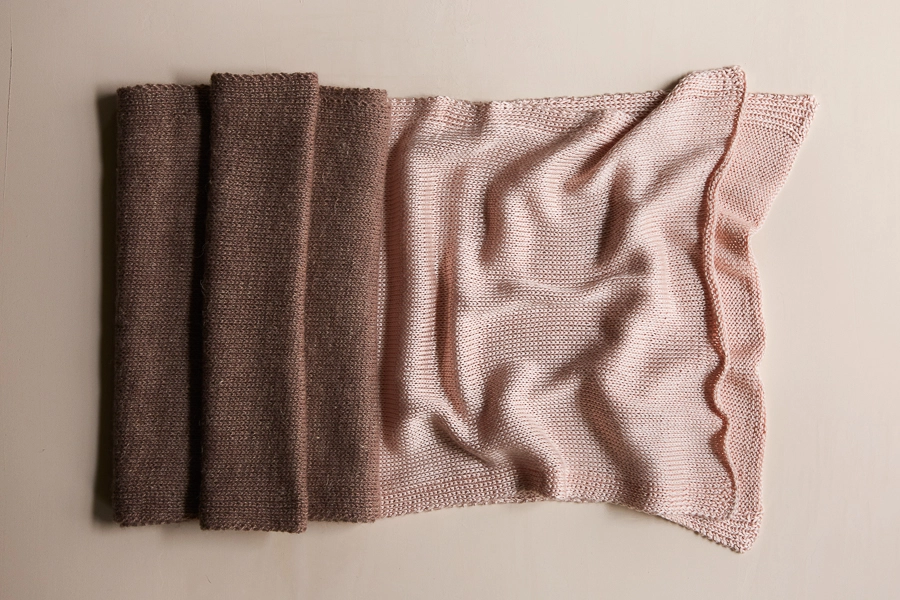 Shiny + Matte Wrap in Pink Primrose | Purl Soho