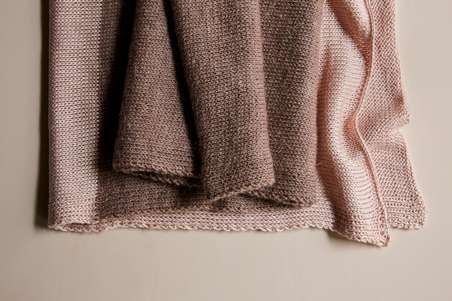 Shiny + Matte Wrap in Pink Primrose | Purl Soho