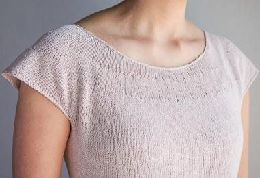 Circular Yoke Summer Shirt