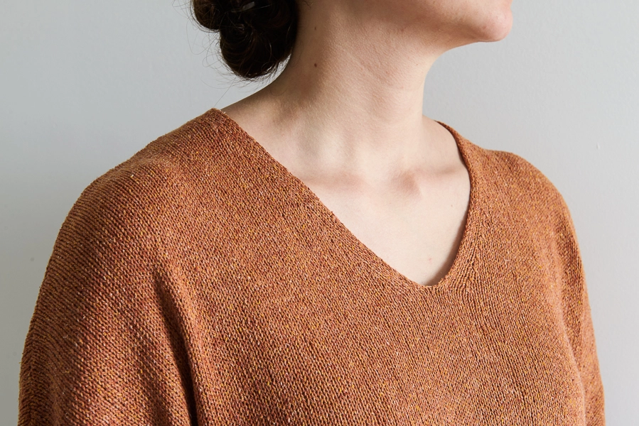 Julie Hoover for Purl Soho: Goode, Now in Cattail Silk | Purl Soho