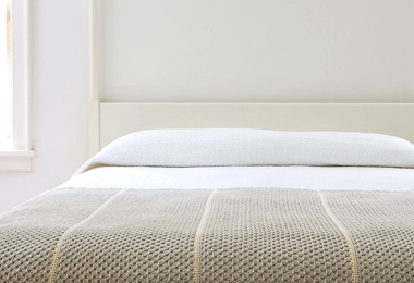 Granny Stripe Blanket in Cotton Pure