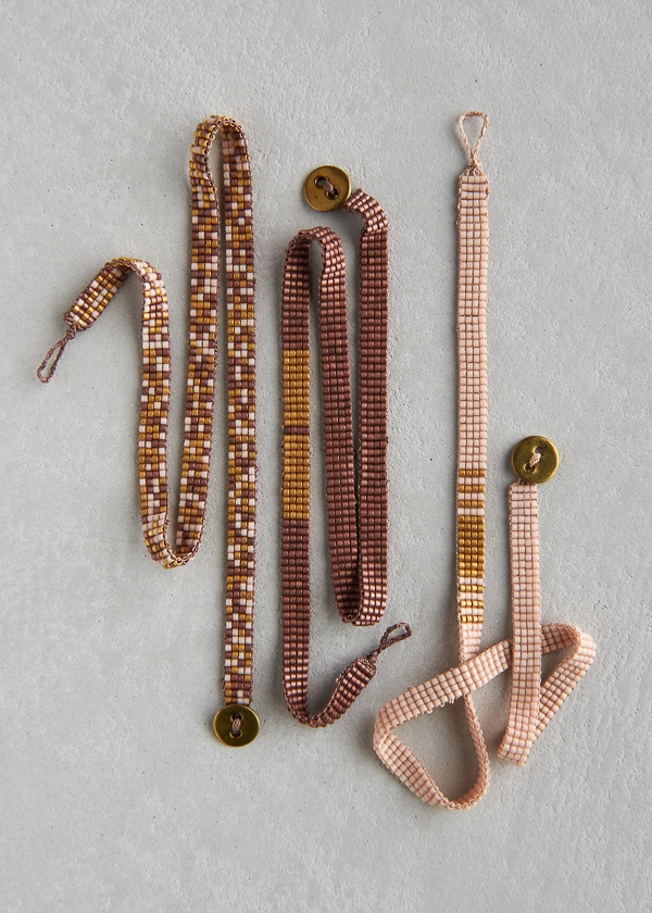 Woven Beaded Bracelets | Purl Soho