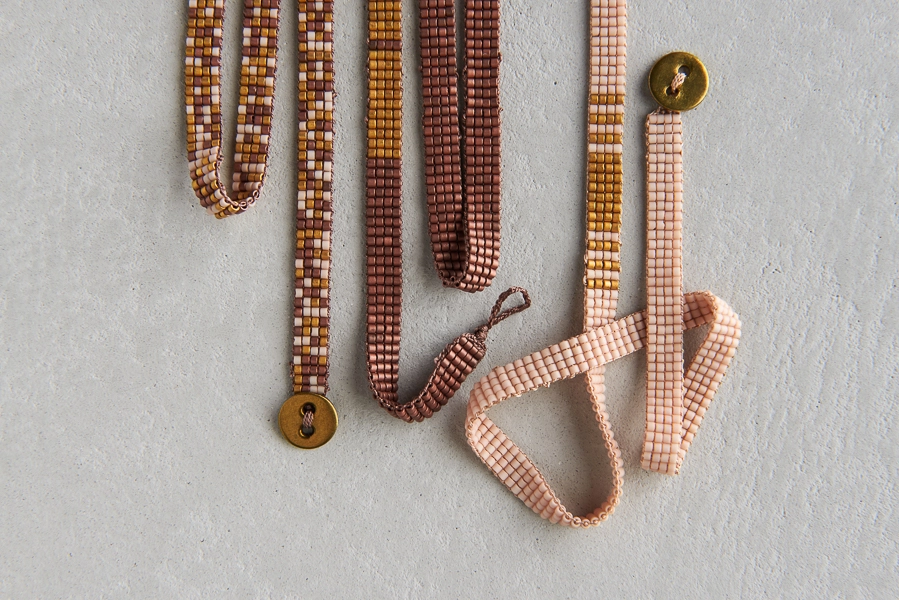 Woven Beaded Bracelets | Purl Soho