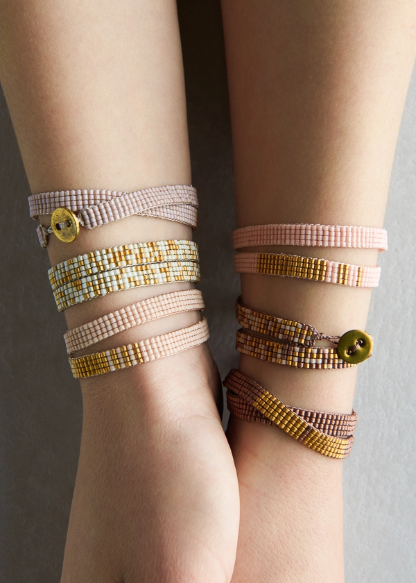 Woven Beaded Bracelets | Purl Soho