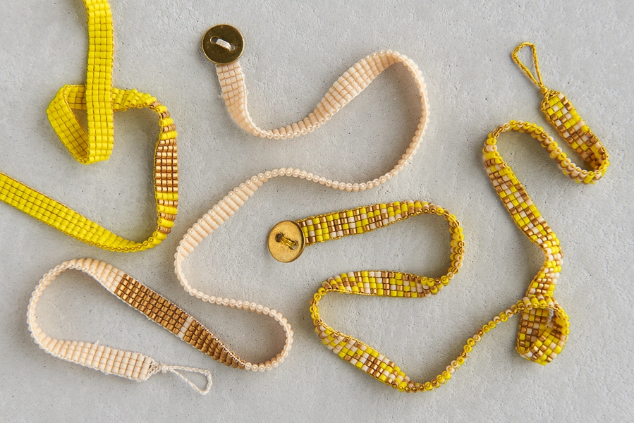 Woven Beaded Bracelets | Purl Soho