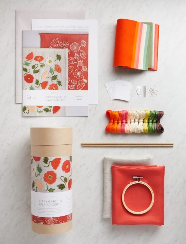 Poppy Garden Embroidery | Purl Soho